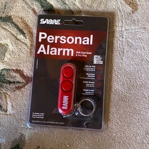 Sabre Personal Alarm Self Defense Siren Key Ring